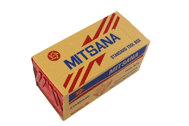 MITSANA-กล่องเครื่องมือสีแดง-2-ชั้น-14นิ้ว-08-ยxกxส-13-77x6-29x6-29-6ใบ-ลัง